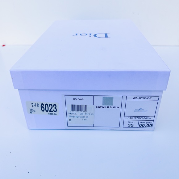 Walk’N’Dior size 35 in Milk (white) - Picture 10 of 10